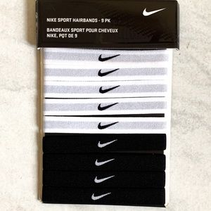 Nike Sport Hairbands - 9 PK